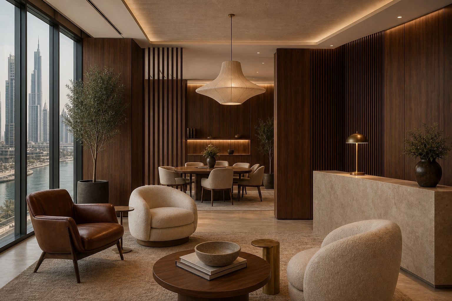 Business Bay office interior by ZuriSpace